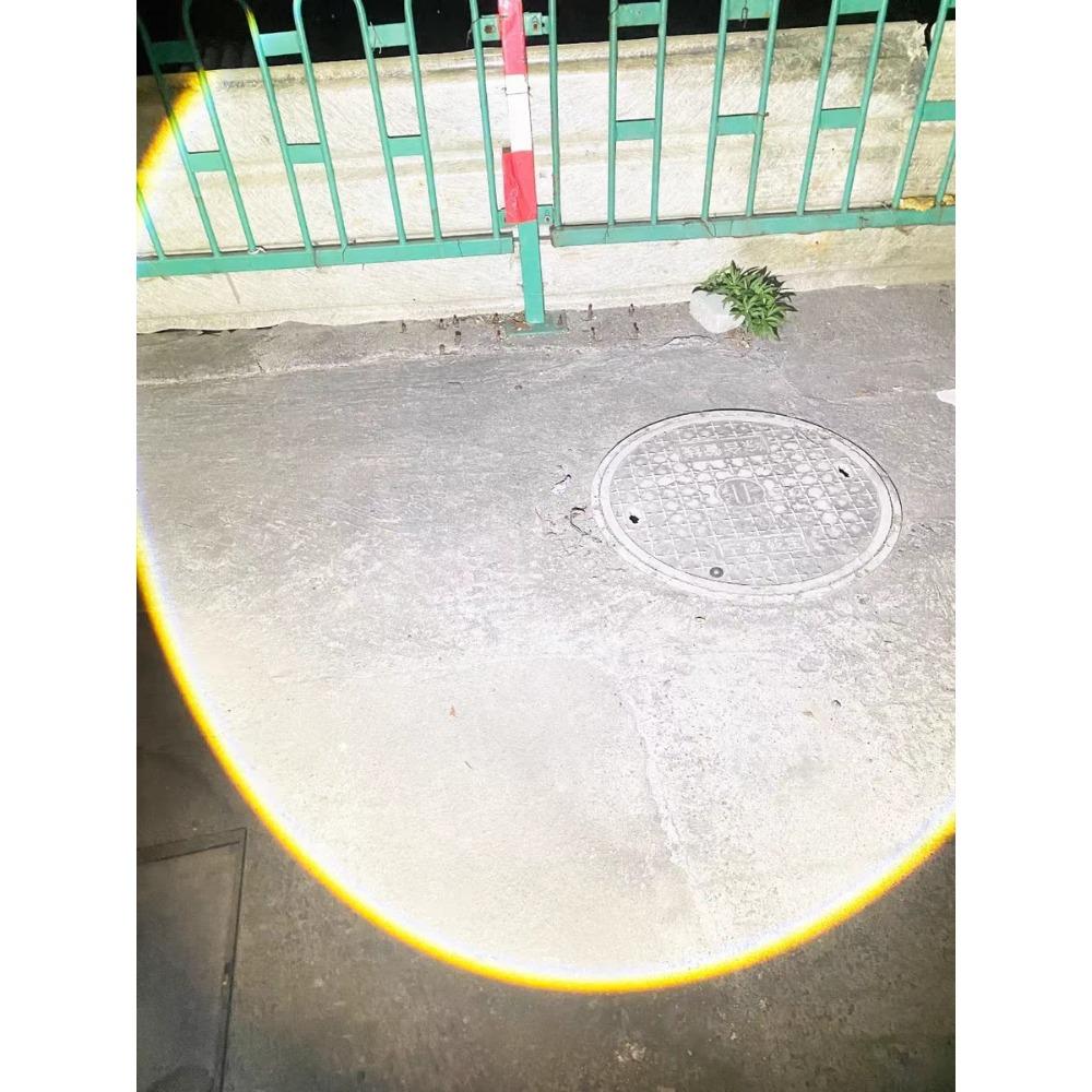 Powerful small flashlight High Power Rechargeable led flashlight 2000mah Built-in Battery Fluorescence ABS Portable Torch