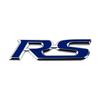 1pcs 3D Metal Car Letters Sticker RS Logo Sport Emblem Badge Auto Accessories