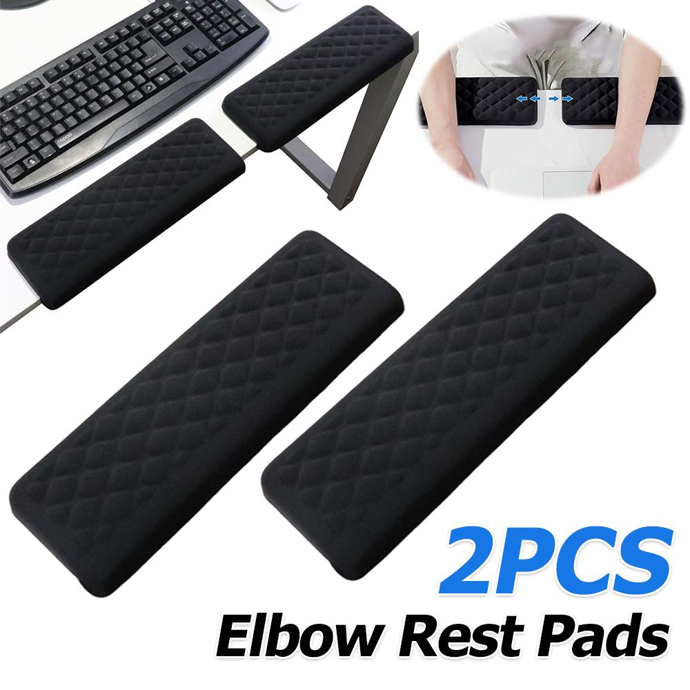 2 Pack L-Shaped Desk Elbow Pad Keyboard Wrist Rest Pad Ergonomic Wrist Support Cushion for Gaming Office Computer PC Painting