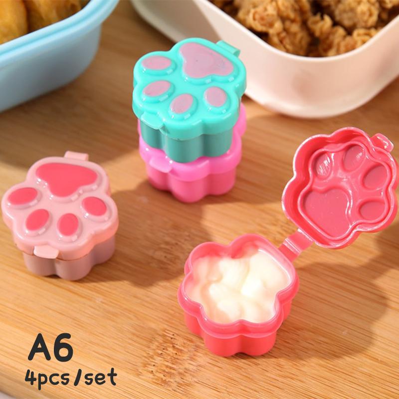 Cartoon-Sauce-Flasche, Mini-Bento-Box, Tierfreund, Sojasauce-Box, Tomatensauce-Box