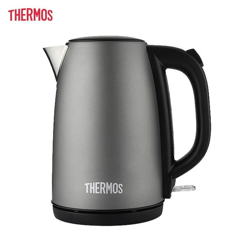 Электрический чайник THERMOS 1,7 л, китайская вилка (адаптер в комплекте)