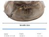 Women's Summer Foldable Sun Hat: European & American Style Fedora with Flower Organza Design