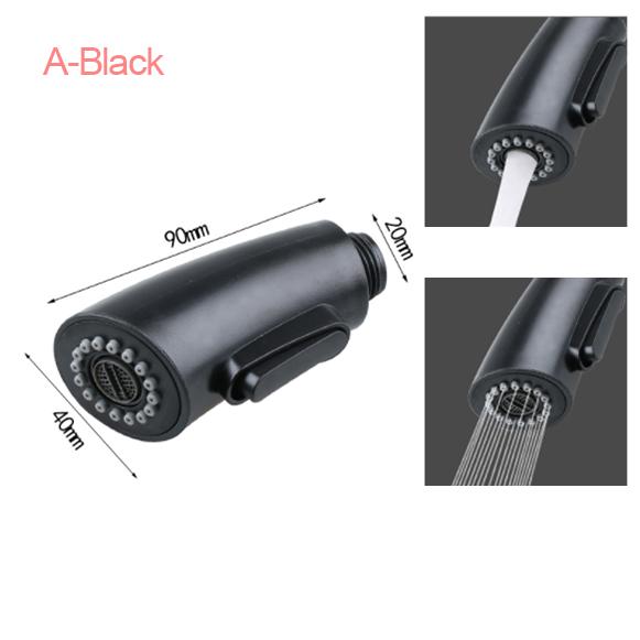 

Kitchen sink pull type faucet accessories Aeration shower basin spray splash nozzle replacement