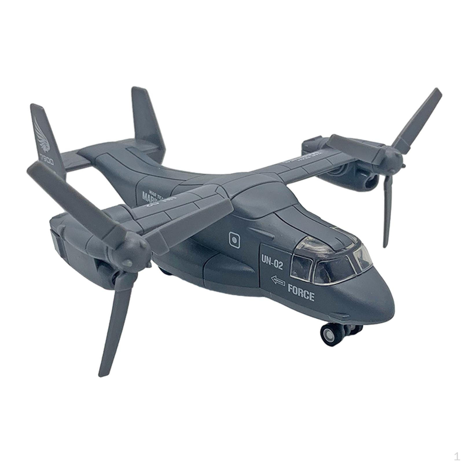 

Самолет из сплава, коллекционные предметы со светом и звуком, модель истребителя, детская игрушка для мальчиков Gray