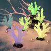 Luminous Coral Resin Pendant Miniature Landscape Decoration Accessories Fish Tank Aquarium Landscape Luminous Decorative Crafts