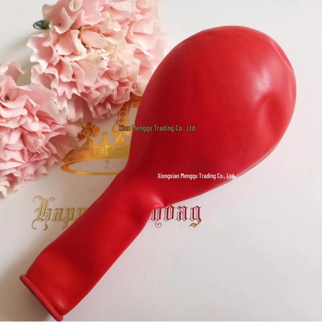 Frosted Round Balloons - 5", 10", 12" Thickened Latex for Birthday & Wedding Decorations
