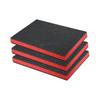 3 Pieces Tool Box Foam Inserts Easy To Use Professional Portable Removable for Transport Camera Case Padding Storage Toolbox