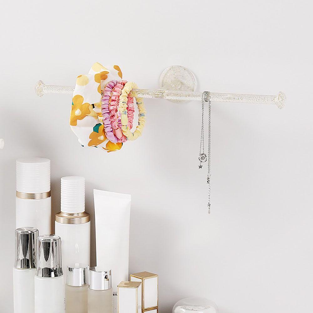 Home Organizer Towel Rack Transparent Toilet Paper Rack High-quality Jewelry Hanger