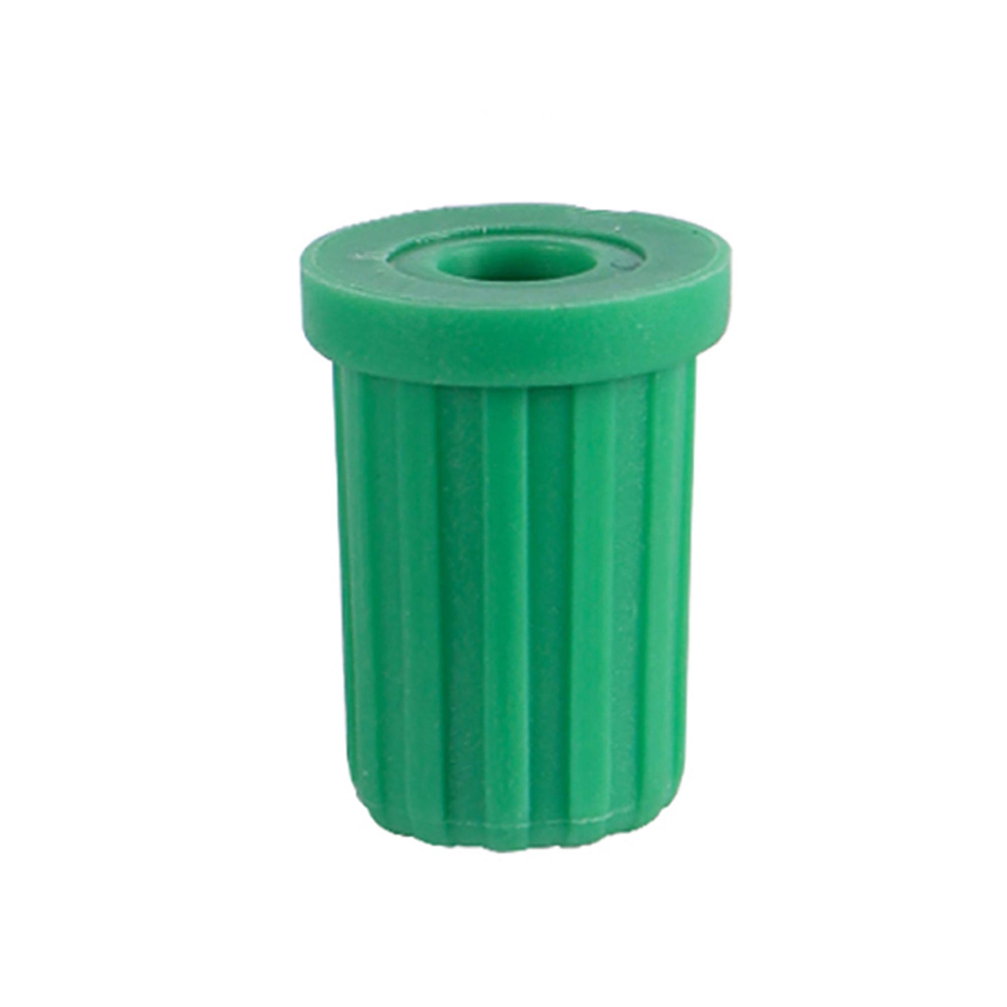

40Pcs 4~5mm Barbed Connector End Plug 1/4 Fittings End Cap Garden Irrigation Water Connector Waterstop Stopper Coupling Sealing зелёный