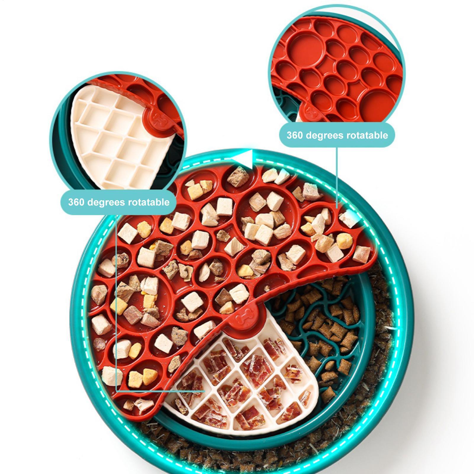 

Slow Feeder Dog Slow Feeder Bowl Anti Choking Dog Bowl Healthy Eating Effectively Prevent Anorexia 360 Degrees Rotating Feeder China Mainland