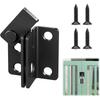 Lockable Stainless Steel Door Latch with Padlock Hole for Windows Doors Fences and Furniture Weather Resistant Design