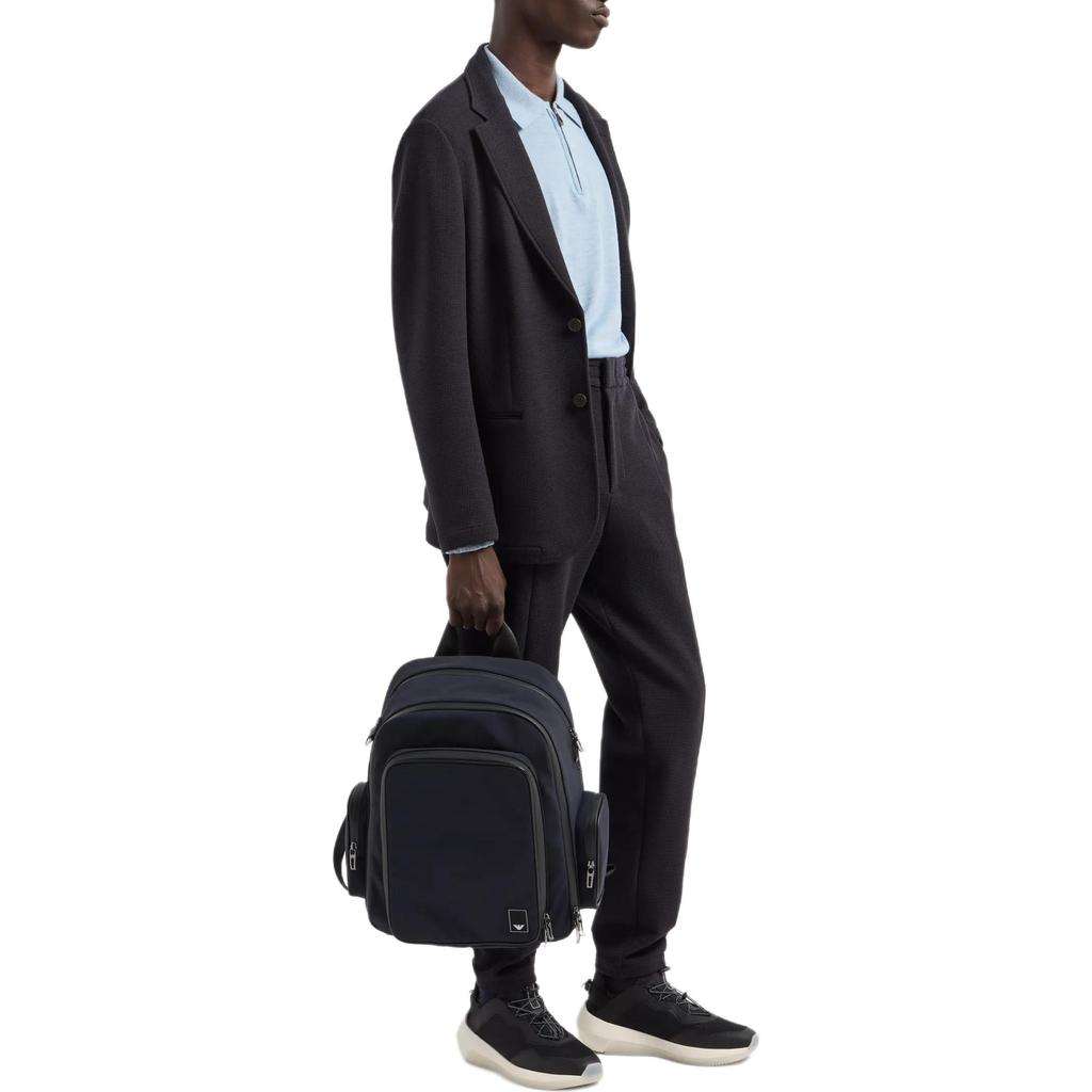 Emporio Armani SS25 Business Suit Coat Men's Marine Blue EM000967-AF13358-