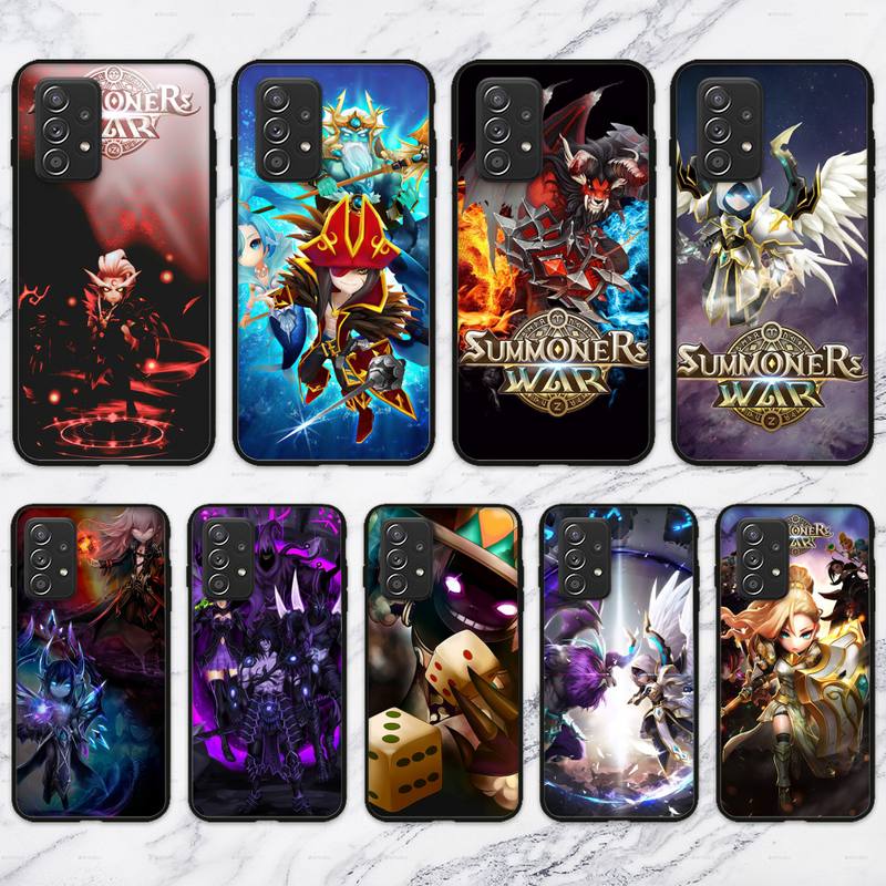 

Чехол для телефона Game Summoners War для Samsung Galaxy A02 A12 A21 A22 A32 A41 A42 A51 A71 A72 Shell