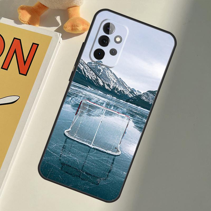 Ice Hockey Rink Sport For Samsung Galaxy A22 A52 A32 A54 A14 A16 A26 A36 A56 A55 A35 A05 A06 A15 A53 A33 A13 Case