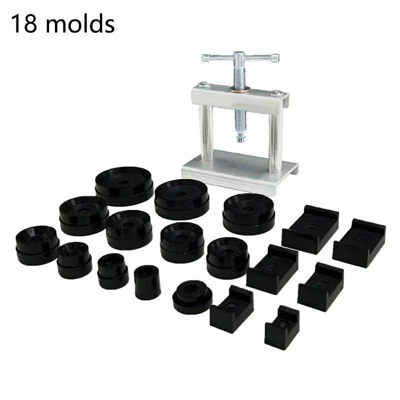 Professional Watch Press Set Watch Back for CASE Closing Tool & Fitting Dies Watch Repairing Tool Die Kit for Watchmaker