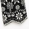 Kaslead New Arrival Women's Clothing Fashion Style Stylish Simple and Versatile Cut Out Embroider Cotton Tops 1268146