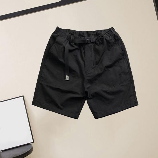Mittelhoher Bund mit Gummizug Verstellbarer Kordelzug Taschen Herrenshorts Outdoor Fitness Freizeit Kurze Hosen Streetwear