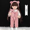 55cm Reborn Babydukke: Utkledningsjente Bursdagsgave Leke
