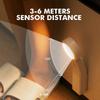 Motion Sensor Wall Lamp PIR LED Night Light Cabinet Light USB Rechargeable Portable Lamp Bedroom Closet Stairs Desk Lighting