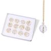 22mm Electroplated Fantasy Ball Bead Pendant Crystal Sun Catcher Diy Christmas Tree Hanging Pendant Ornaments