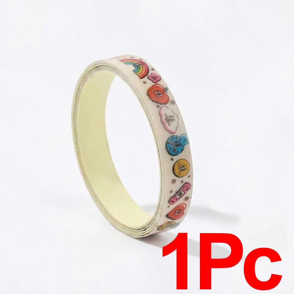 Hard Table Tennis Racket Edge Tape Cartoon Anti Collision Close PVC Side Protection Strip Blade Edge Damage Prevention