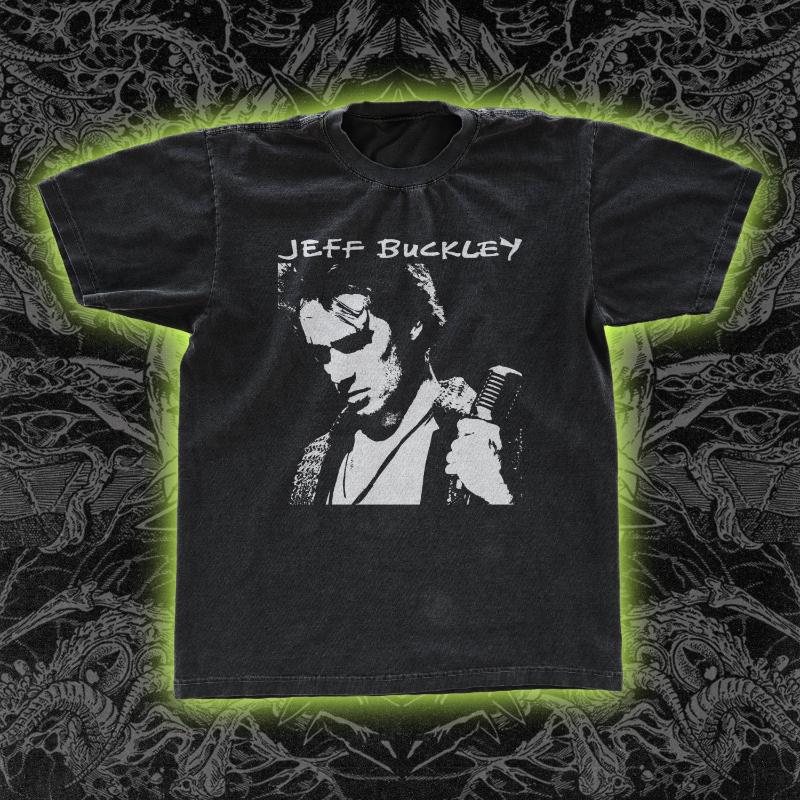 Jeff Buckley  Classic Tee New SpringSummer Arrivals Regular Fit Casual Unisex Women S