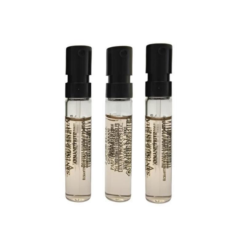Armani Yihe Sandalwood Sample Pack Haute Couture Fresh Series Eau de Toilette EDT 2ml*3 коричневый