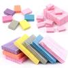 50 Stück Mini Polierfeilen Block Maniküre Bunt Schwamm Nagelkunst Polierpuffer Polierwerkzeuge Gesundheitspflege