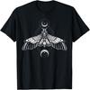 Butterfly Moth Tshirt - Morbid Moon Occult Sacred Geometry T-Shirt