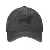 Dachshund Weiner Dog Baseball Cap  Vintage Distressed Washed Outdoor Snapback Cap Fashion Men's Baseball Cap