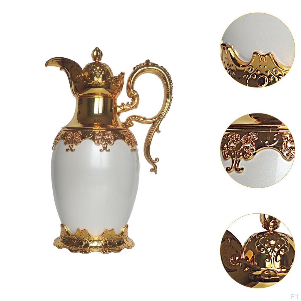 Arabic Insulated Thermal Coffee Carafe Teapot Jug Ornaments Tea Kettle Urn Vacuum Pot