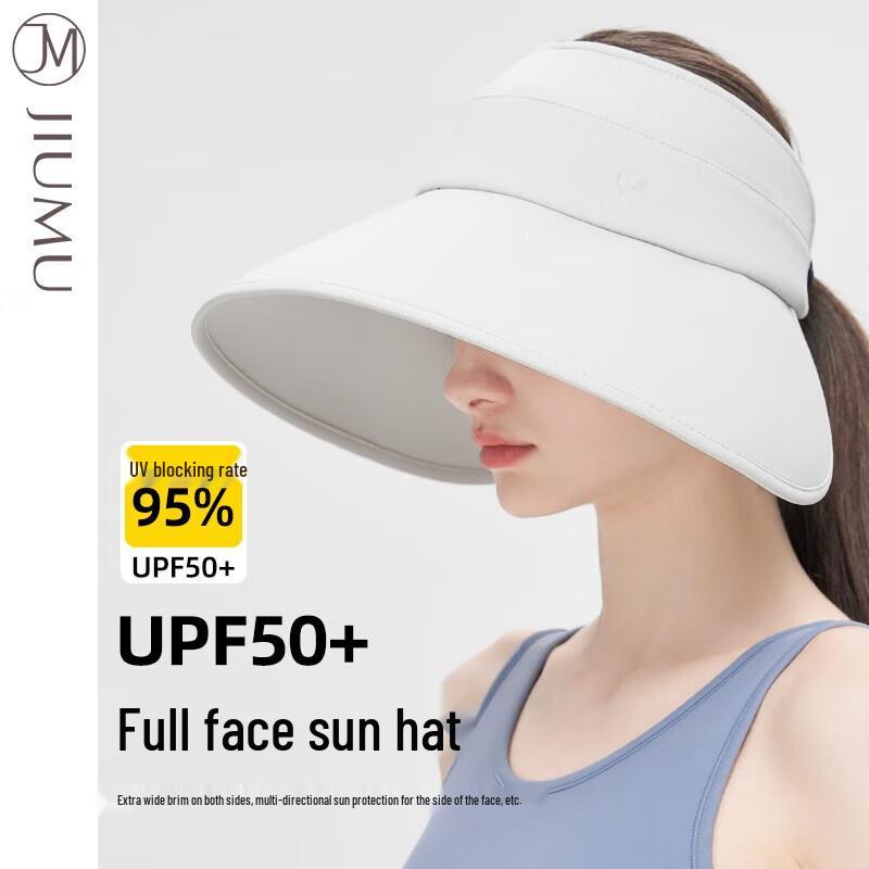 JIUMU Women's Wide Brim Sun Visor Hat CW101