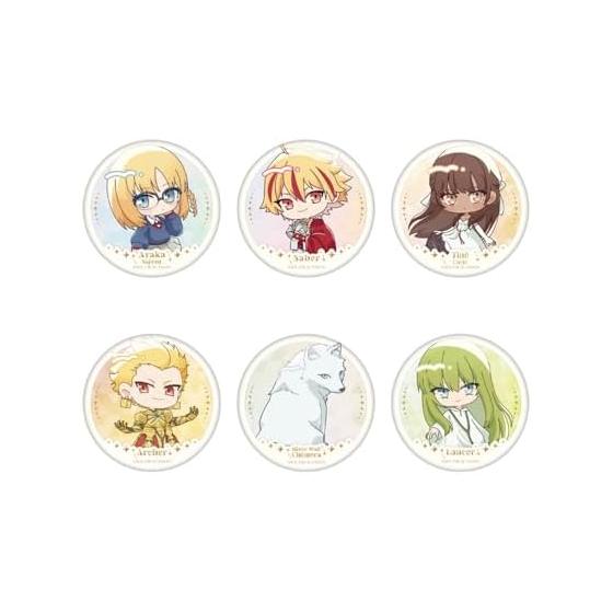 TV Anime Fate/strange Fake Glitter Can Badge 6-Piece Box