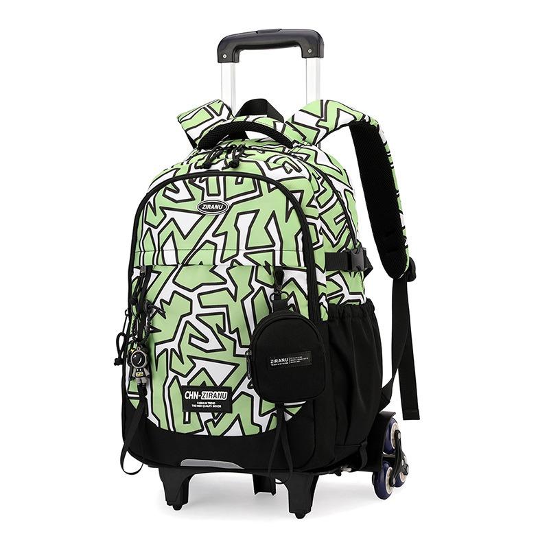 School Bags Roller Student Backpack 6 Wheels (35*20*48CM)ZRY1291