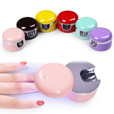 3W Mini Monodactylism LED UV Lamp Nail Dryer USB UV Gel Nail Art Fast Drying LED UV Lamp
