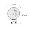 Siktverktyg Golf Träningshjälpmedel Magnetisk Bollposition Markör Golf Puttningsinriktning Hatt Markör Golfhattklämma Golfmarkör