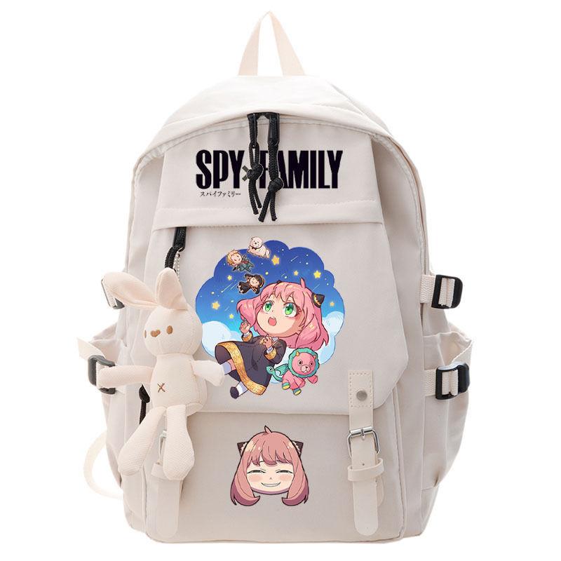Spy X Family Spy Play House Peripheral Student School Bag Large Capacity Backpack Outdoor Travel Bag