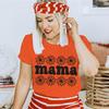 2026 Mama Vintage Flower Print T Shirts Mom Life Casual Short Sleeve Streetwear Women Fashion Mothers Gifts Tshirts Tops