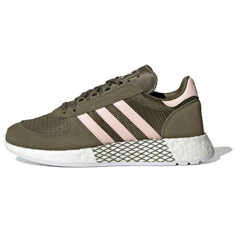 (WMNS) adidas originals Marathon Tech Shoes Brown/Green/Pink Women s EE4952 EU 36⅔