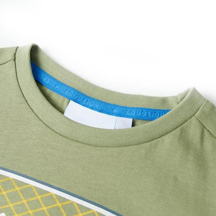 T-shirt bébé - vidaXL - Vert - Confortable - Durable - Pour enfants de 1,5 à 10 ans