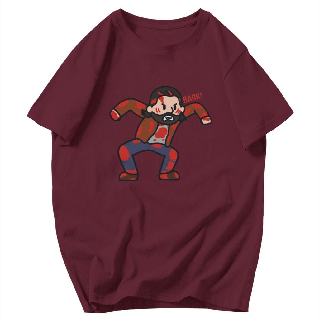 Men T Shirt Alan Wake Game Scratch Pops Y2K Graphic Quality Unisex Clothes T Shirts
