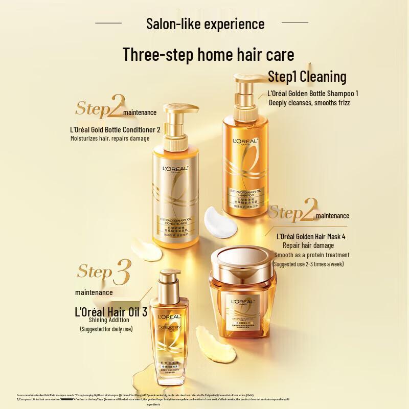 L'Oréal Elvive Extraordinary Oil Smoothing Shampoo, 440ml