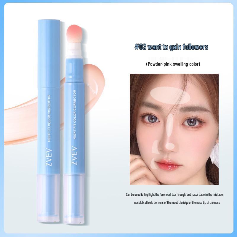 

ZVEV Titi Milk Concealer Pen: Brightens Tear Troughs, Covers Blemishes, Dark Circles, Acne Marks, Hydrating, Long-lasting. 1.5g