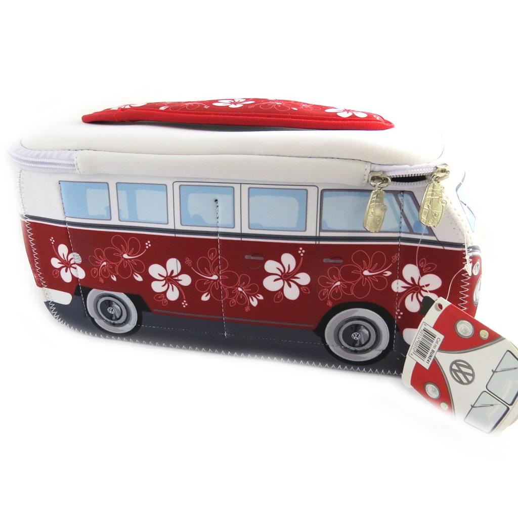 Volkswagen [M9877] - Trousse de toilette 'Volkswagen' rouge blanc - 29x13x11. 5 cm
