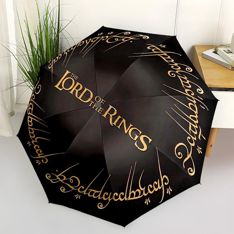 

1pc Lord of the Rings Umbrella with Plastic Handle,Suitable for All Seasons Travel Outdoor Multi-functional UmbrellaDCS103
