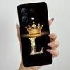 Dla Infinix Note 30 4G 5G Note30 Pro VIP 30i Modne Etui na Telefon z Inicjałami dla Pary Miękki Silikon TPU Osłona Ochronna na Obiektyw