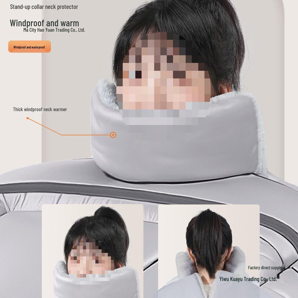 2025 New Electric Vehicle Windshield: Fleece-Lined, Thickened, Waterproof & Windproof for Winter/Autumn Motorcycles