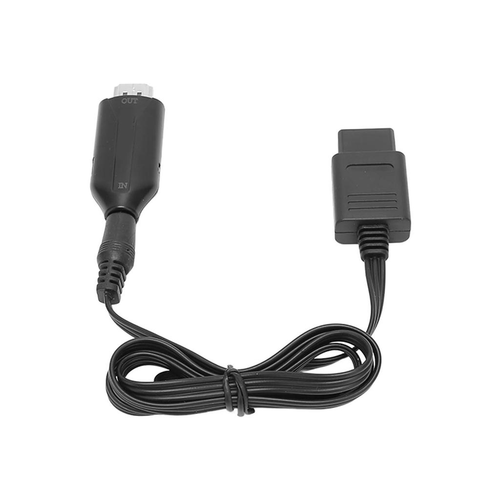 For N64 to HD Multimedia Interface Adapter Cable 3 Display Modes Plug and Play HD Video Converter with Power Cord