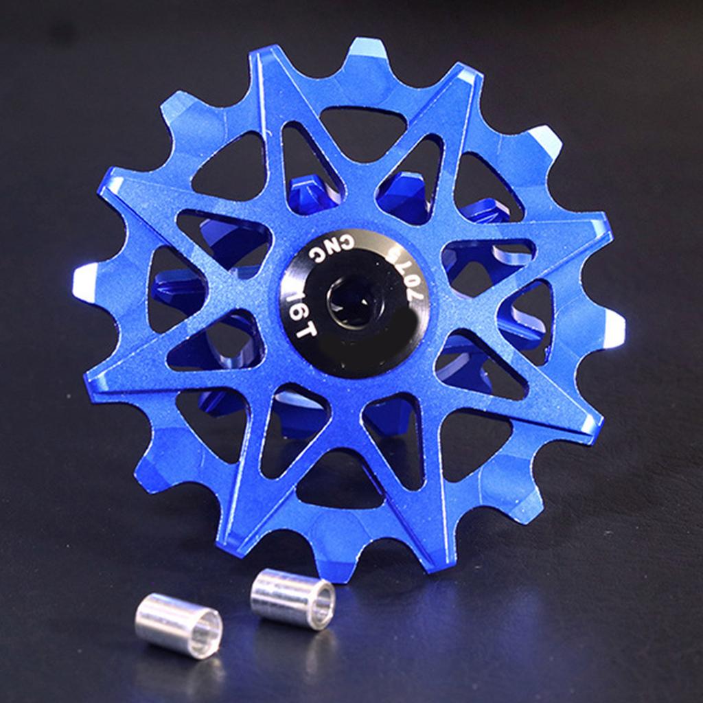 Universals Bike Chain Guide Wheel Corrosions Resistant Weatherproofed Cycling Chain Guide Wheel with Multiple Gear Size