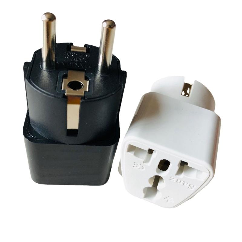 Travel Adapter China Germany Plug Universal ABS Plug Converter Wide Compatibility 220V input